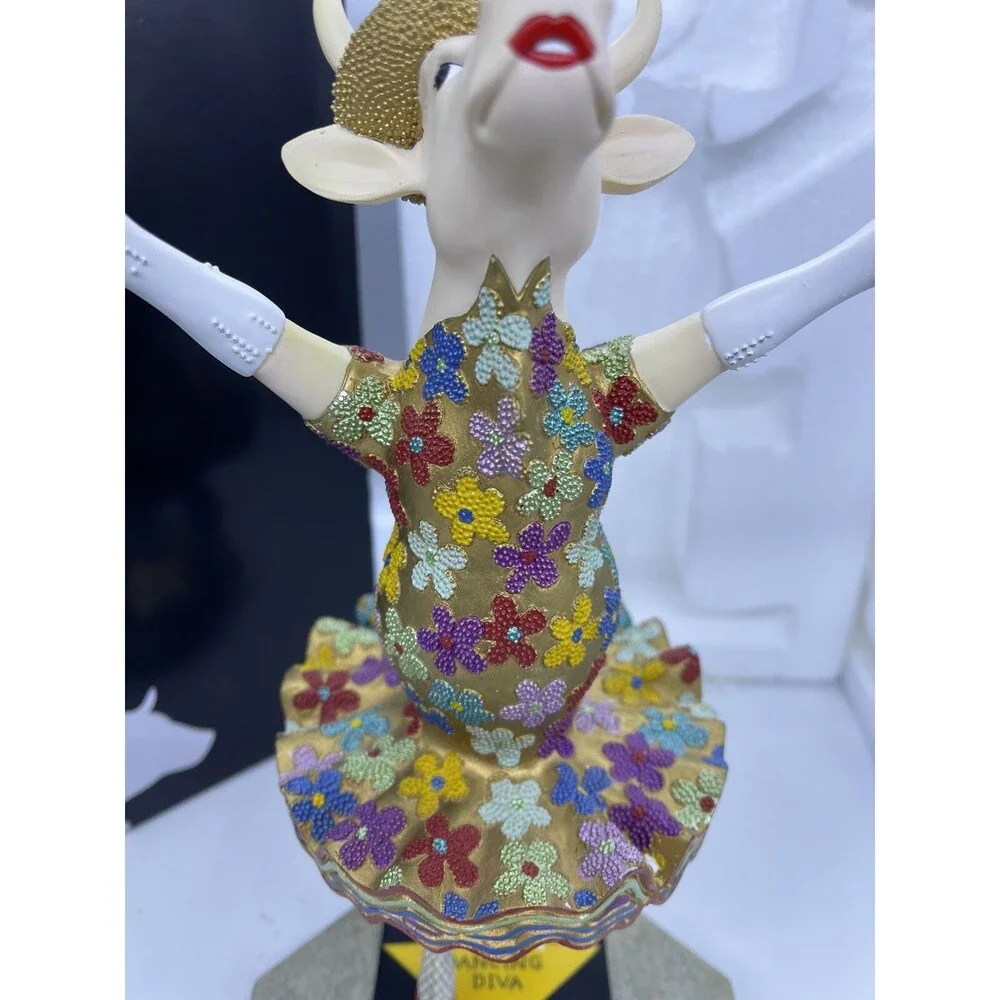 Vintage Westland Giftware 2002 Cow Parade Dancing Diva 7553 Figure w/ Box